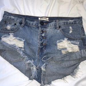 One teaspoon gently used shorts